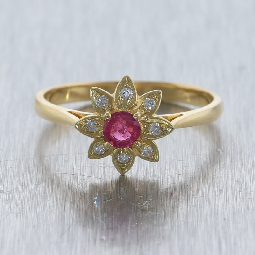 Buy Victorian Revival Faux Ruby Ring 10K Gold circa 1930's Online | Arnold  Jewelers